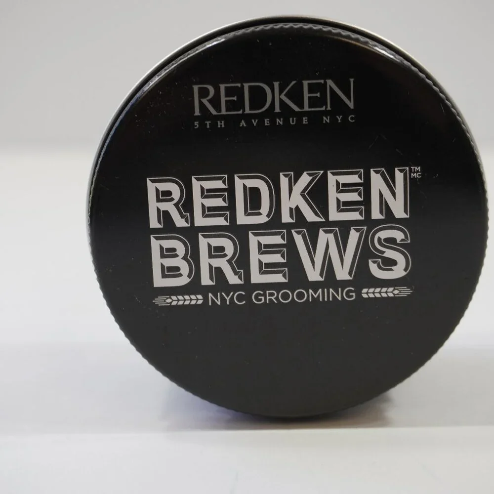 Redken Brews Wax Pomade Mild Control Shine Finish 3.4 fl oz 100ml NEW